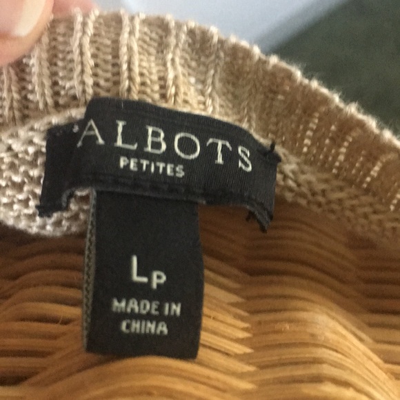 Talbots 100% Linen sweater - Picture 8 of 8